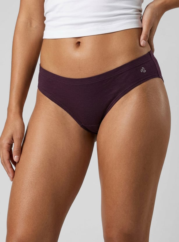 JOCKEY Solid Hipster Panty - Pack of 3