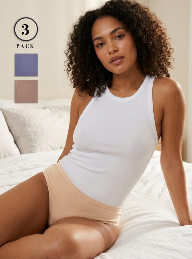JOCKEY Assorted Hipster Panties - Pack of 3