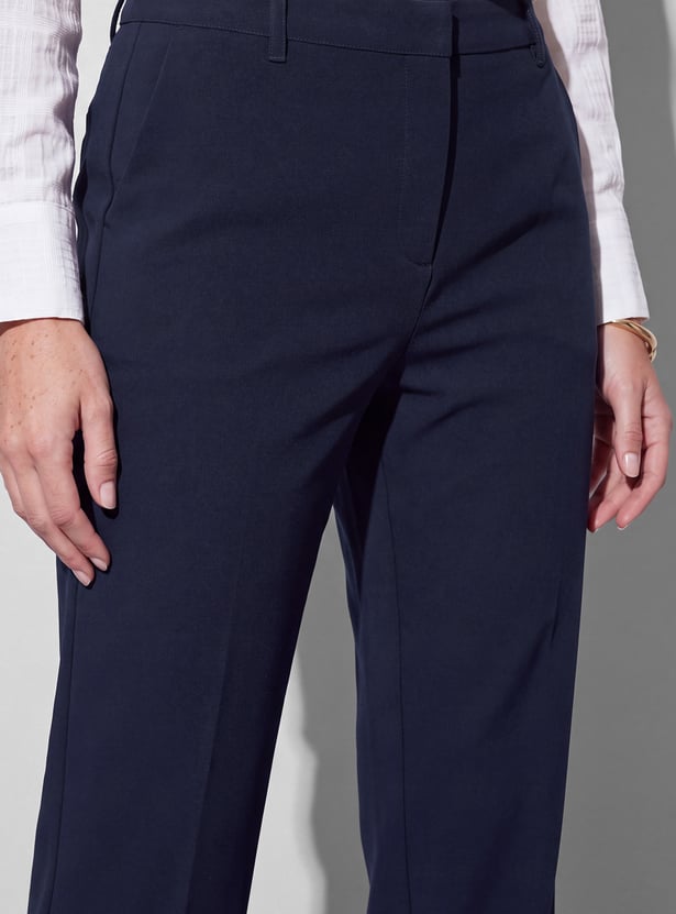 CODE CLASSIC Plain Woven Trousers