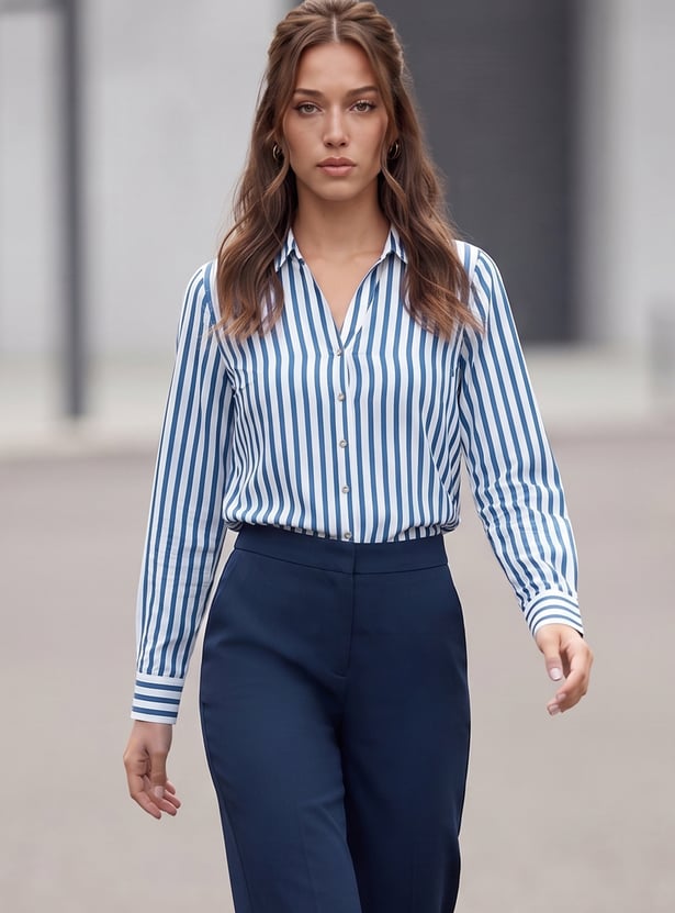 CODE CLASSIC Striped Regular Shirt