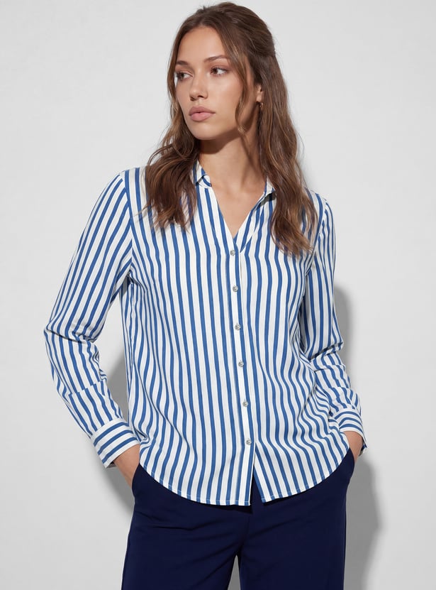 CODE CLASSIC Striped Regular Shirt