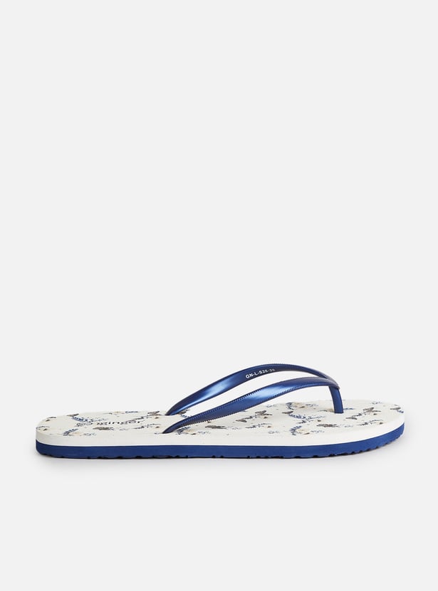 GINGER Printed Flip Flops