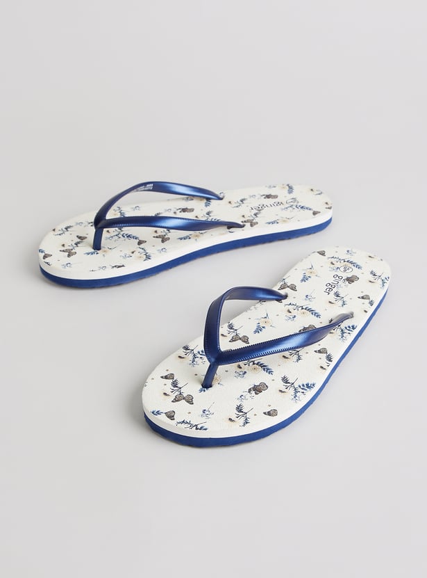 GINGER Printed Flip Flops