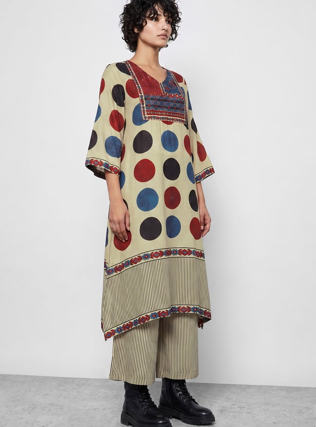 MELANGE Ethnic Motif Kurta Set