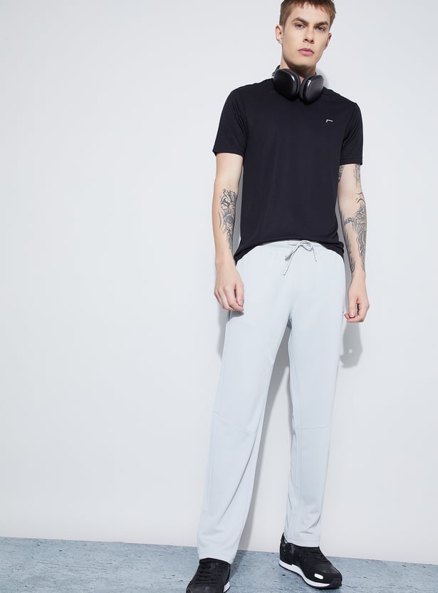 FAME FOREVER ACTIVE Solid Knit T-shirt