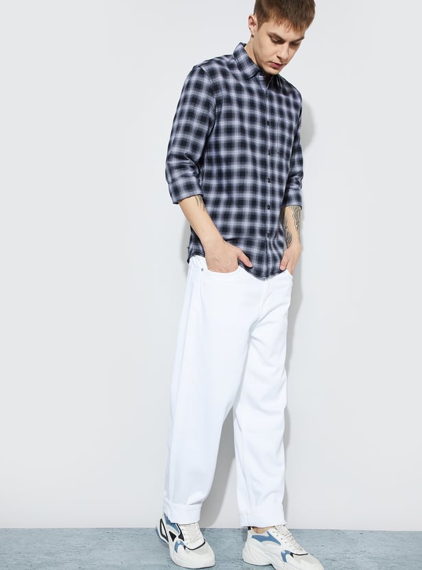 FORCA Solid Loose Fit Jeans