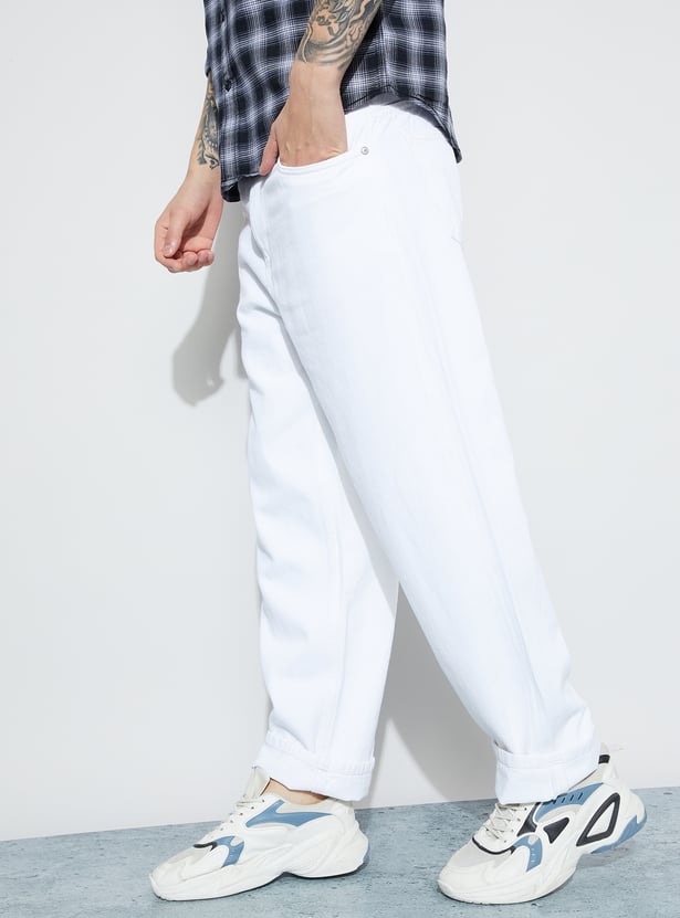 FORCA Solid Loose Fit Jeans