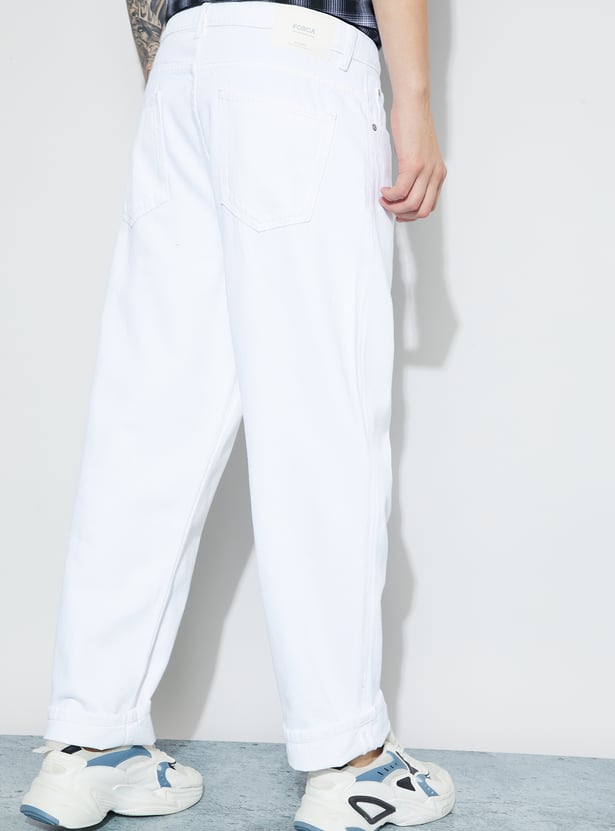 FORCA Solid Loose Fit Jeans