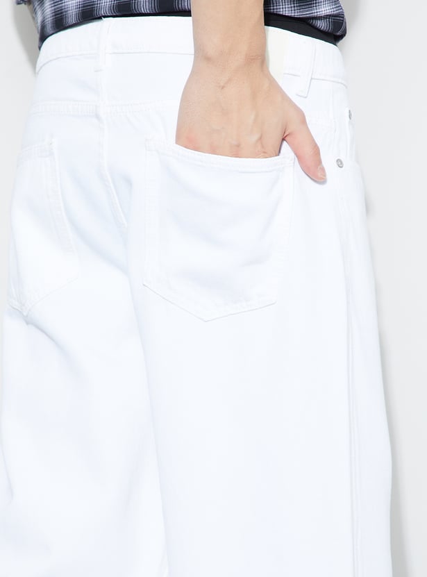 FORCA Solid Loose Fit Jeans