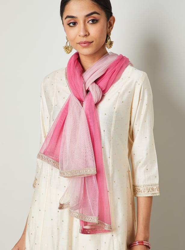 MELANGE Embellished Dupatta