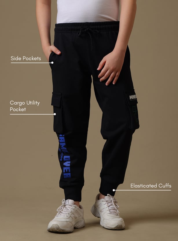 KIDSVILLE Boys Minecraft Joggers