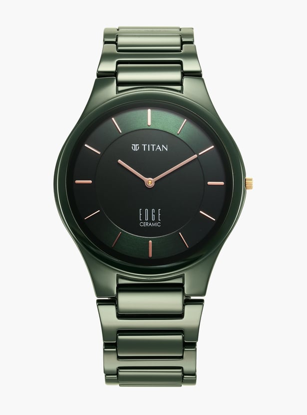 TITAN Edge Ceramic Analog Watch - NU1696QC06