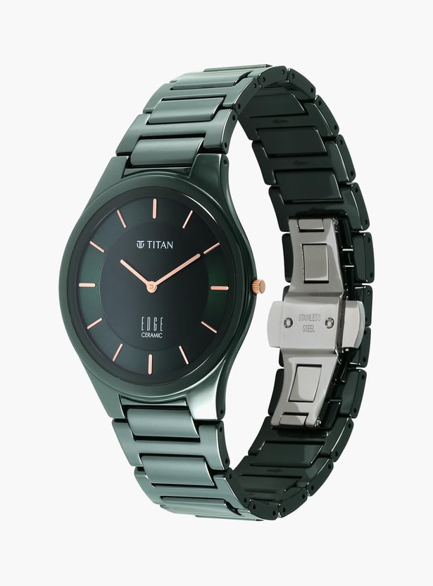 TITAN Edge Ceramic Analog Watch - NU1696QC06