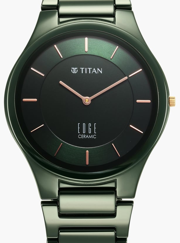 TITAN Edge Ceramic Analog Watch - NU1696QC06