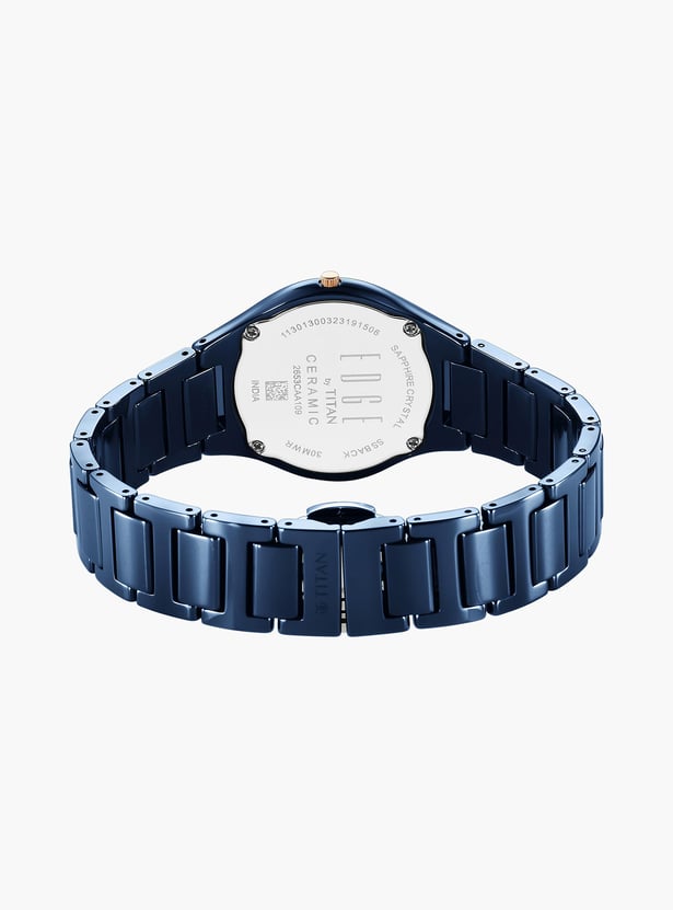 TITAN Edge Ceramic Analog Watch - NU2653QC03