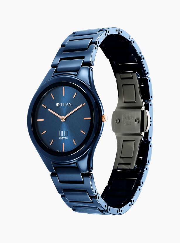 TITAN Edge Ceramic Analog Watch - NU2653QC03