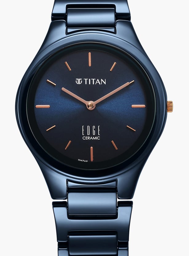 TITAN Edge Ceramic Analog Watch - NU2653QC03