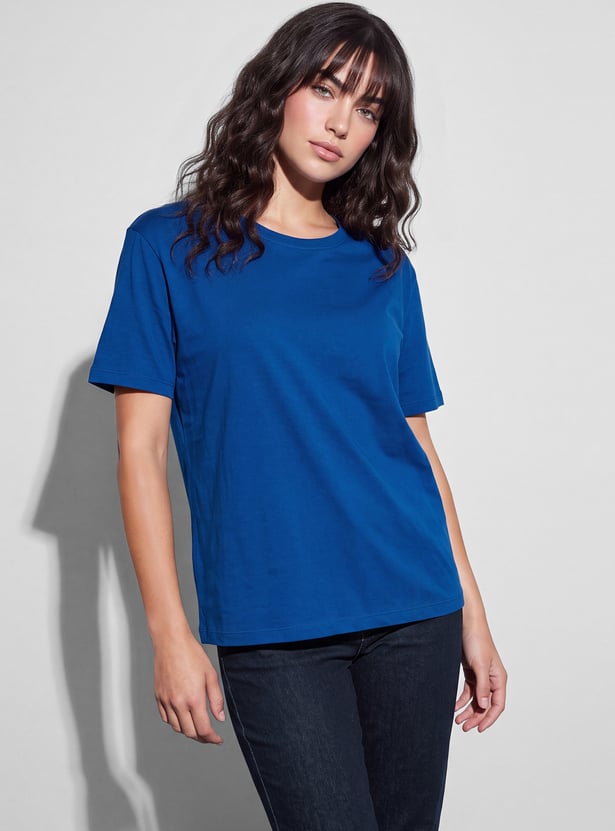 FAME FOREVER Solid T-shirt