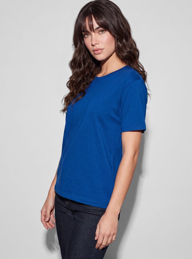 FAME FOREVER Solid T-shirt