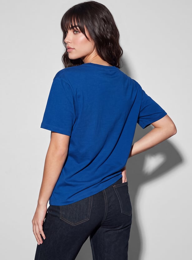 FAME FOREVER Solid T-shirt