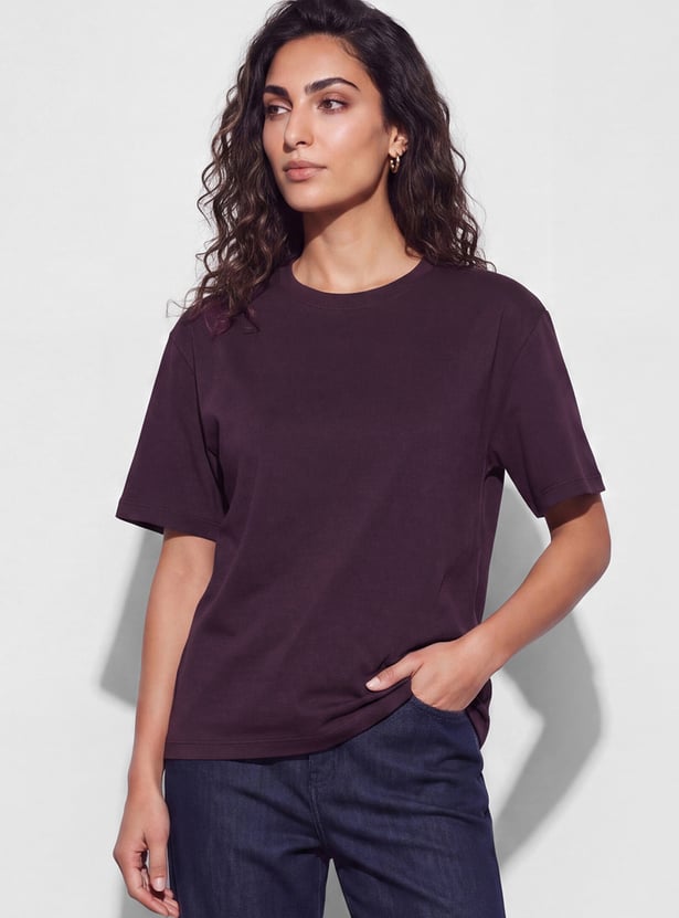 FAME FOREVER Solid T-shirt