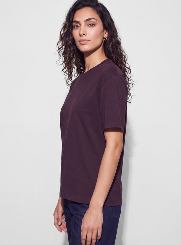 FAME FOREVER Solid T-shirt
