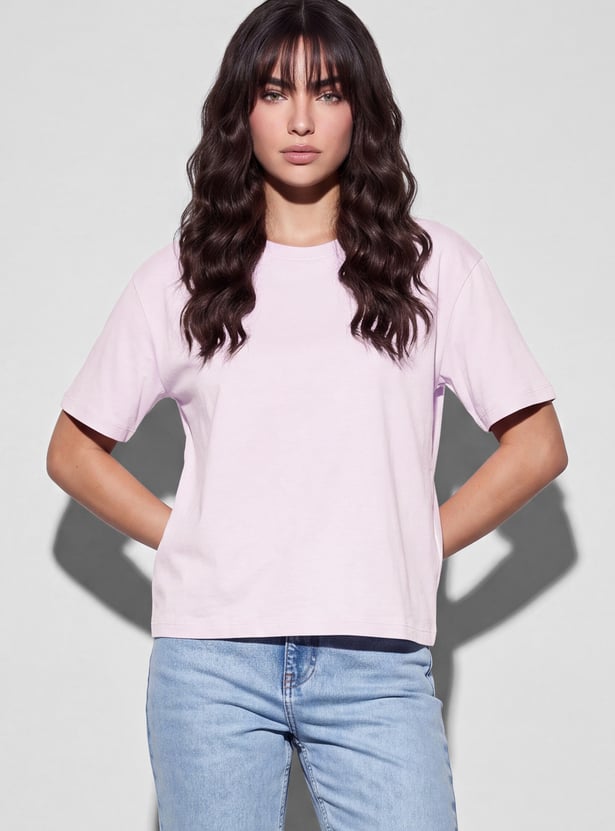FAME FOREVER Solid T-shirt