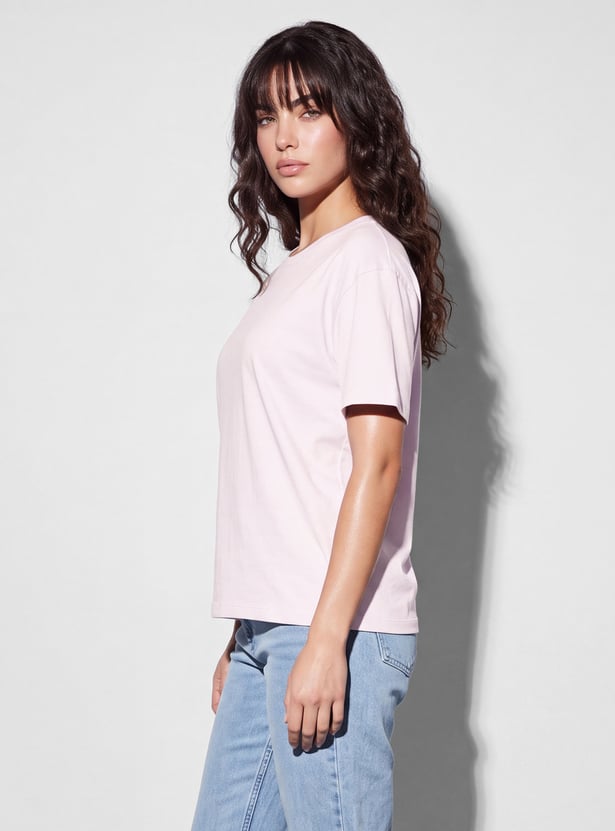 FAME FOREVER Solid T-shirt