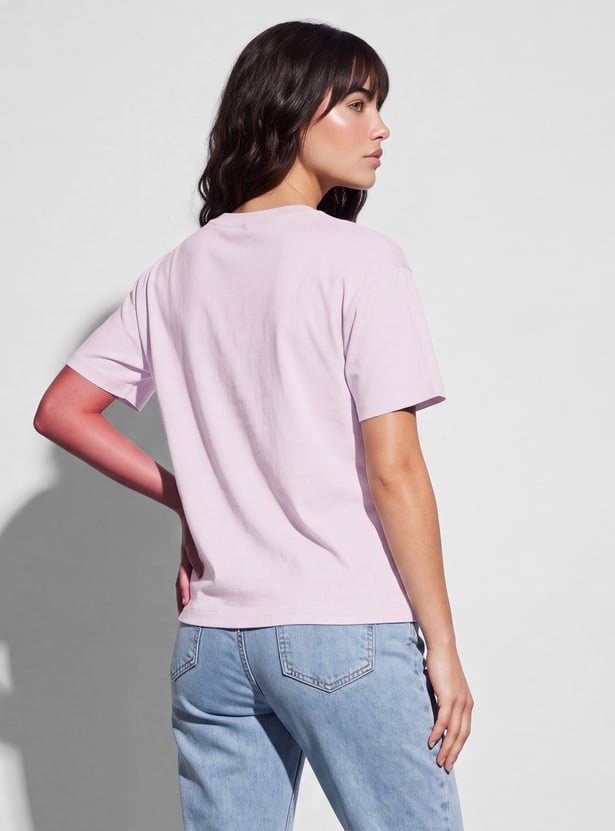 FAME FOREVER Solid T-shirt