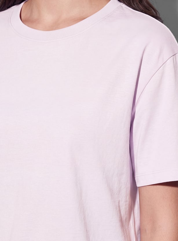 FAME FOREVER Solid T-shirt
