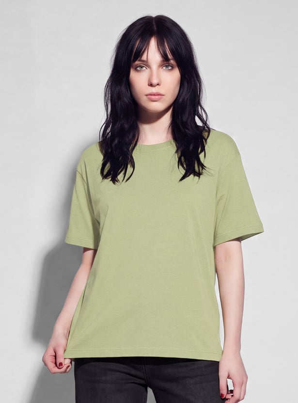 FAME FOREVER Solid T-shirt