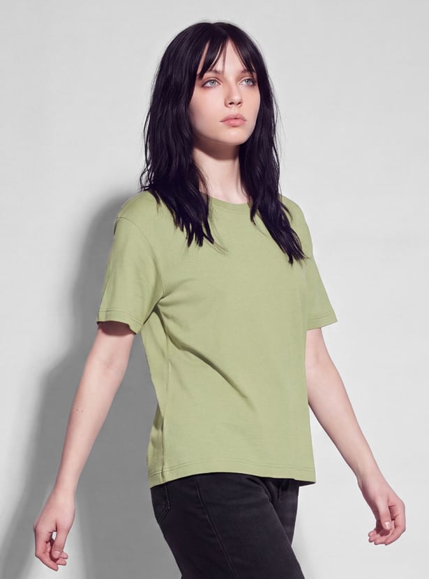 FAME FOREVER Solid T-shirt
