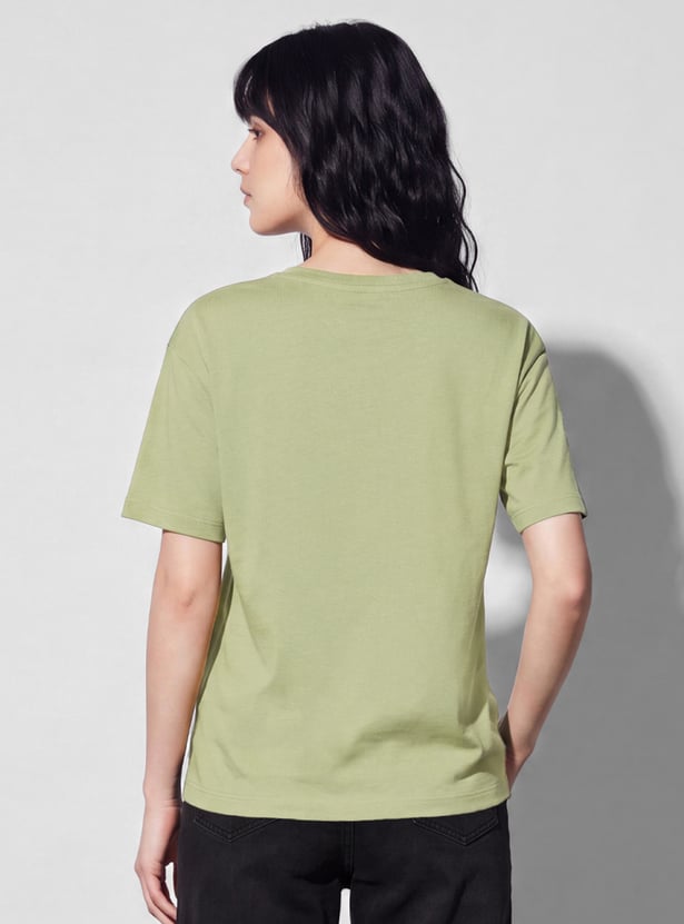 FAME FOREVER Solid T-shirt