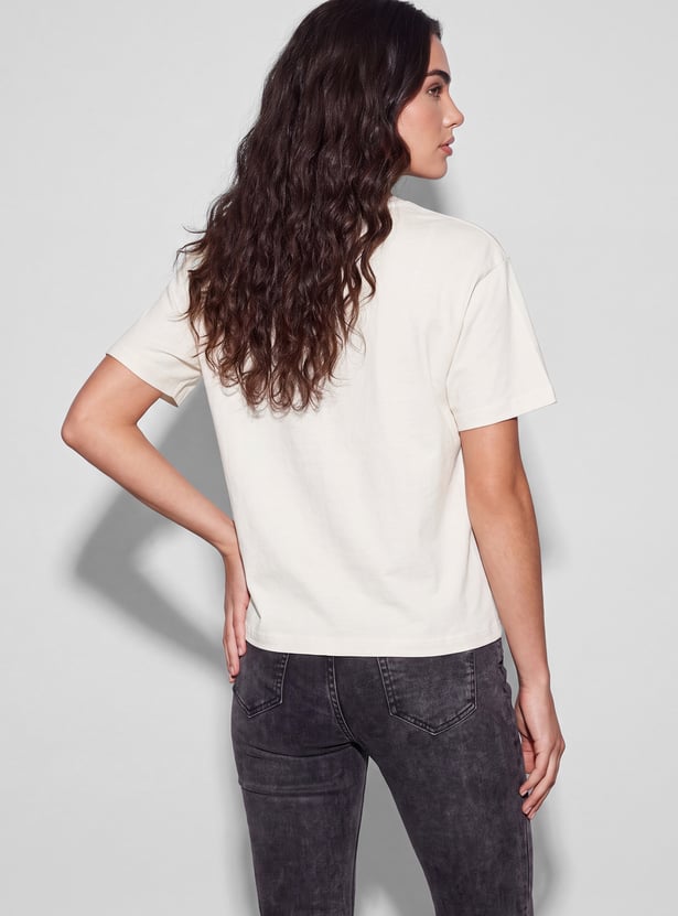 FAME FOREVER Graphic Print T-shirt