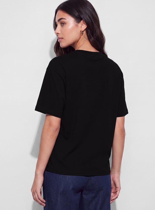 FAME FOREVER Graphic Print T-shirt