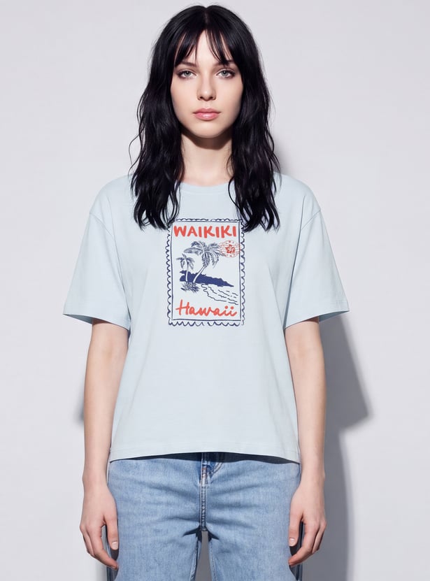FAME FOREVER Graphic Print T-shirt