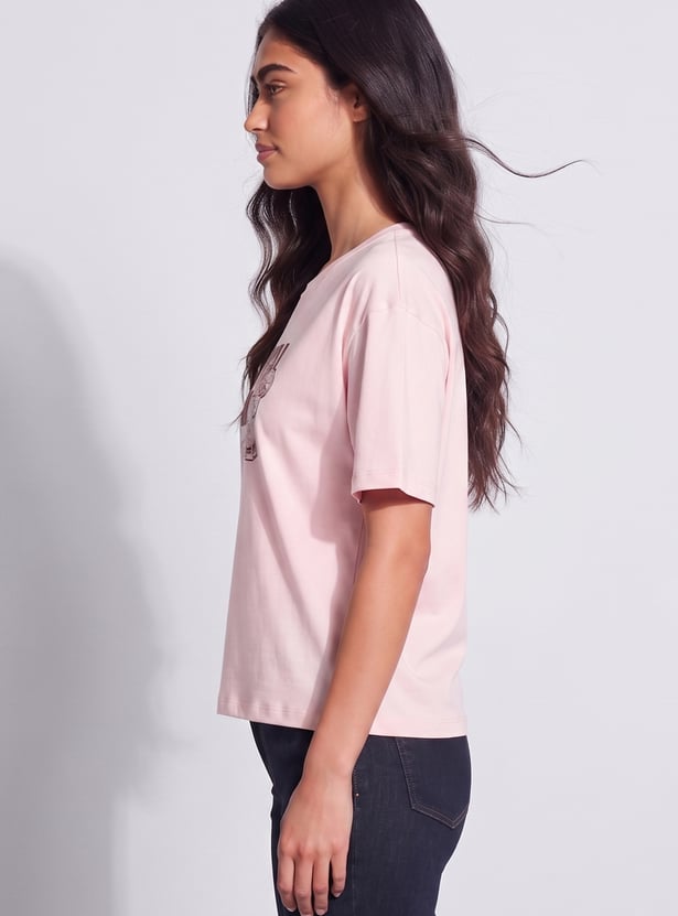FAME FOREVER Printed T-shirt