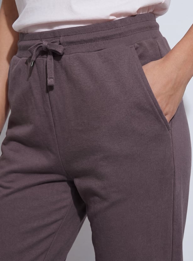 FAME FOREVER Drawstring Knit Joggers