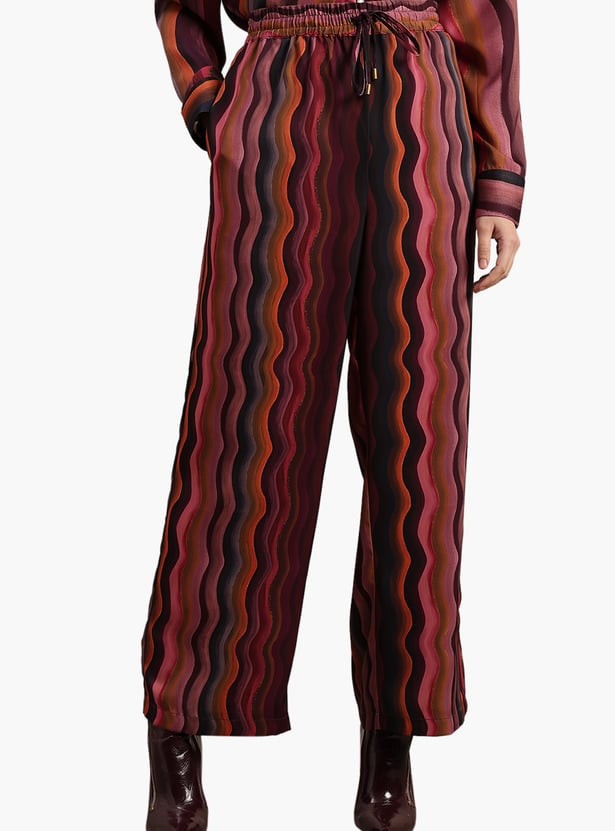 VERO MODA Printed Trousers