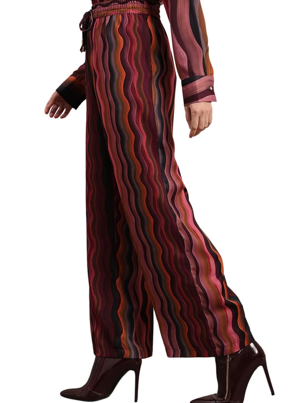 VERO MODA Printed Trousers