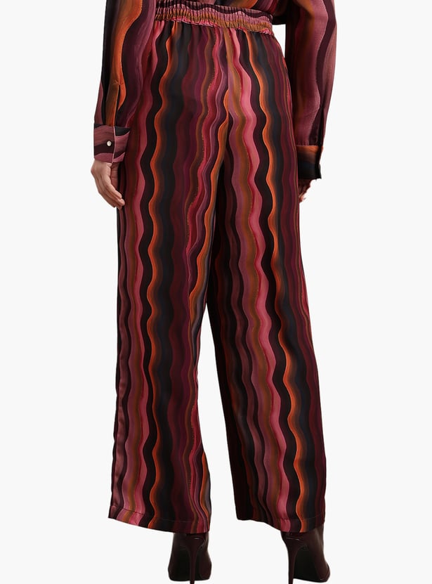 VERO MODA Printed Trousers