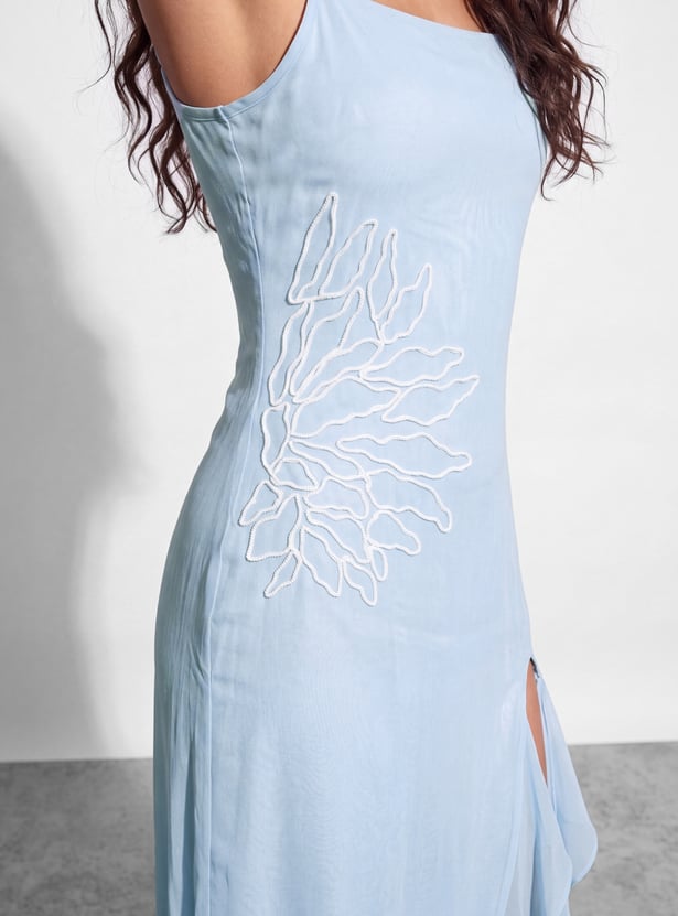 GINGER Embroidered Midi Dress