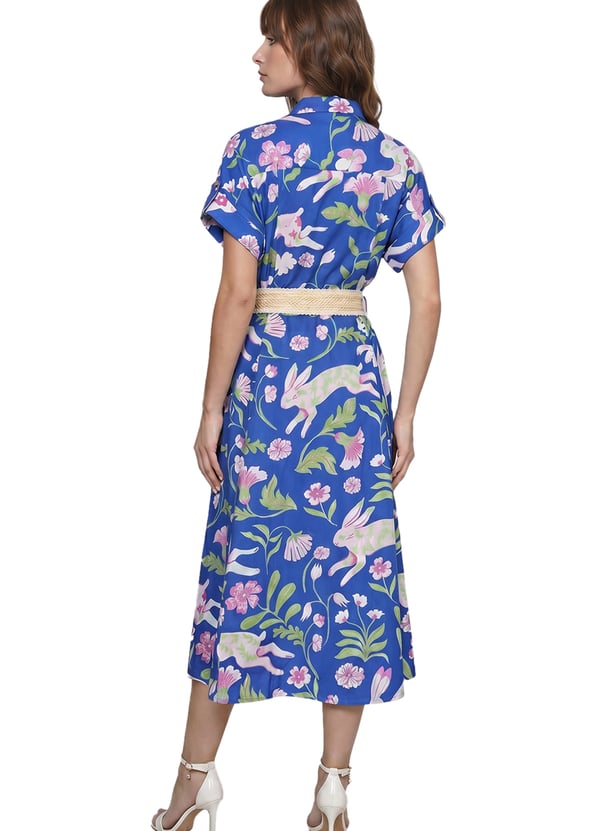 VERO MODA Floral Print Midi Dress