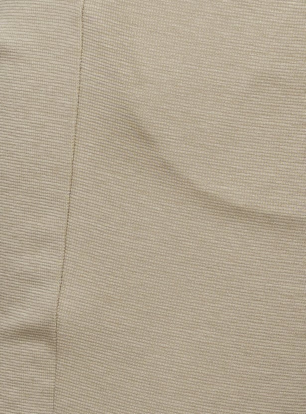 LP SPORT Solid Slim Tapered Trousers