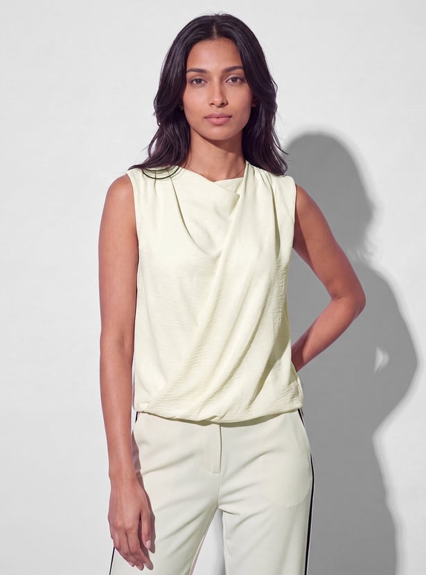 CODE Draped Top