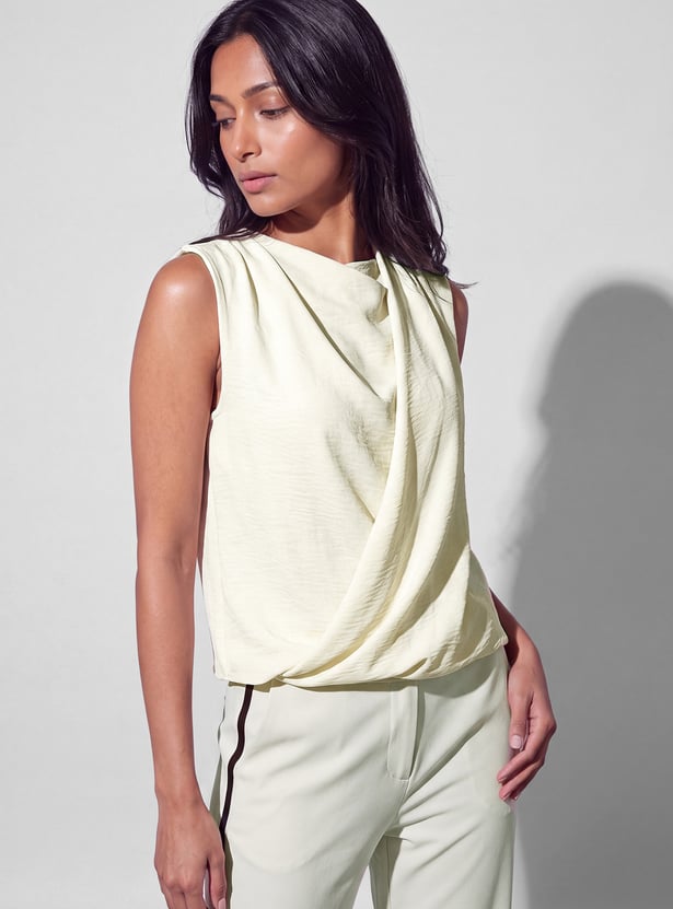 CODE Draped Top