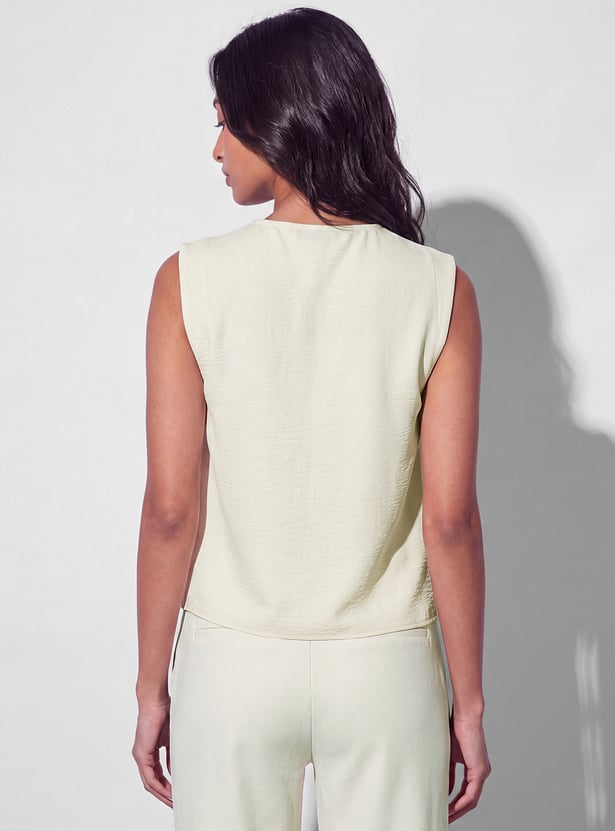CODE Draped Top