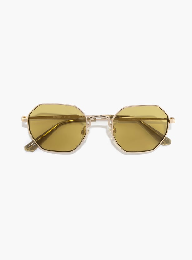 OPIUM UV Protection Geometric Sunglasses - OP-10449-C01-52