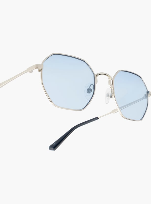 OPIUM Polarised Geometric Sunglasses - OP-10449-C04-52