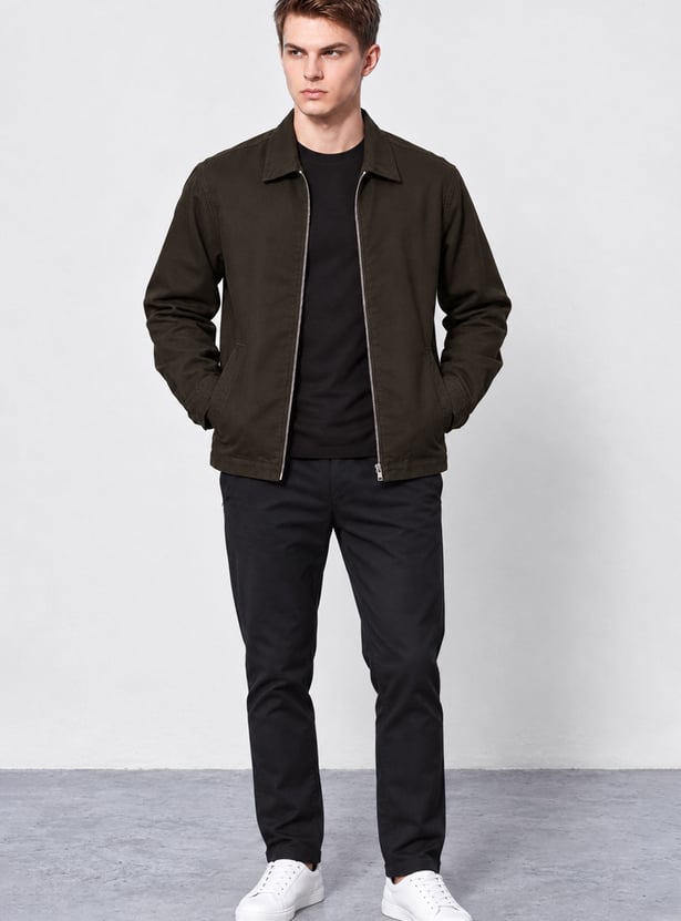 FAME FOREVER Solid Casual Jacket
